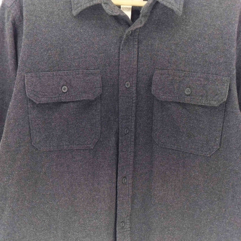 セントジョンズベイ STJOHNS BAY 00S CLASSIC FIT フロントポケット フランネルシャツ メンズ import:L