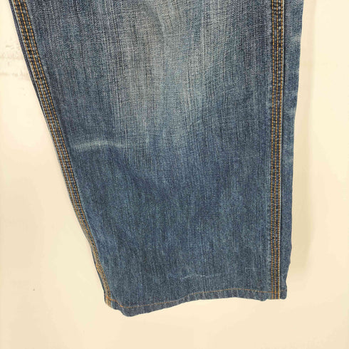 ラグビーラルフローレン Rugby Ralph Lauren 00S ドクロパッチ シンチバック デニムパンツ メンズ 32/34