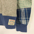 ポロバイラルフローレン Polo by RALPH LAUREN パッチワーク グラフィック パーカー メンズ S