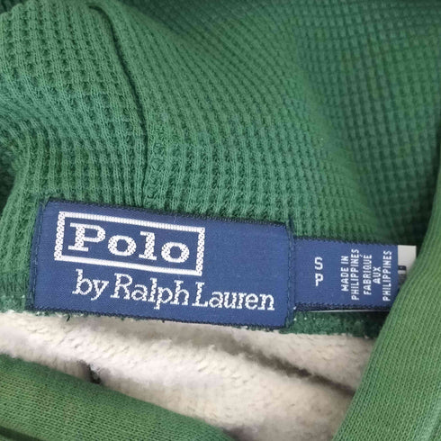ポロバイラルフローレン Polo by RALPH LAUREN パッチワーク グラフィック パーカー メンズ S