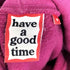 ハブアグッドタイム HAVE A GOOD TIME ロゴプリント プルオーバーパーカー メンズ M