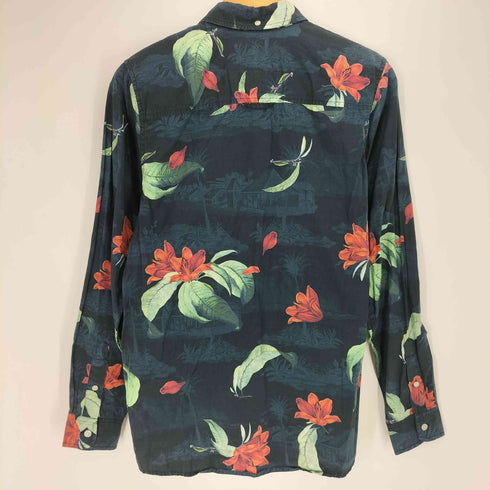 カーハートワークインプログレス Carhartt WIP L/S TROPIC SHIRT ボタンダウン アロハシャツ メンズ import:S