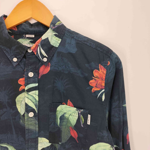 カーハートワークインプログレス Carhartt WIP L/S TROPIC SHIRT ボタンダウン アロハシャツ メンズ import:S