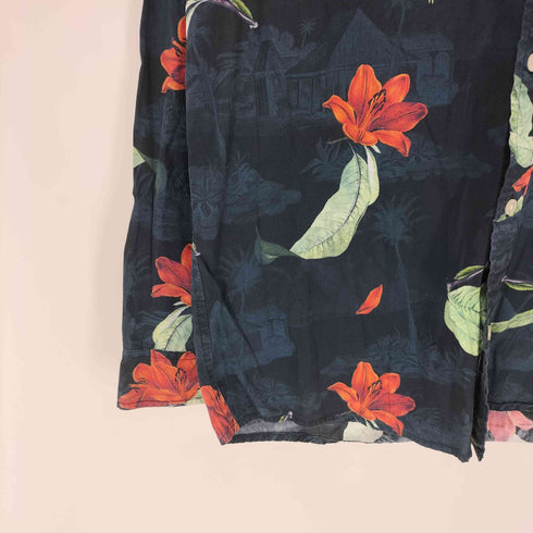 カーハートワークインプログレス Carhartt WIP L/S TROPIC SHIRT ボタンダウン アロハシャツ メンズ import:S