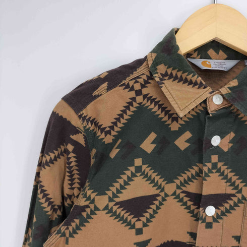 カーハート Carhartt L/S Native Shirt ネイティブシャツ メンズ import:S