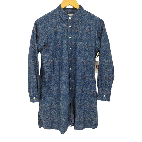 ルミノア Le minor 花柄 L/S シャツ レディース JPN:38