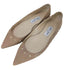 ジミーチュウ JIMMY CHOO スタースタッズ ポインテッドトゥ フラットシューズ レディース 37 1/2