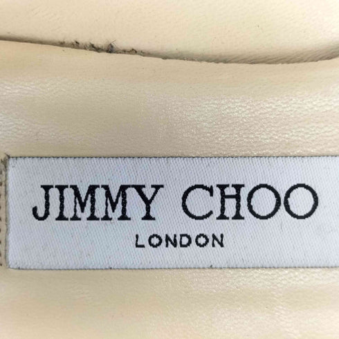 ジミーチュウ JIMMY CHOO スタースタッズ ポインテッドトゥ フラットシューズ レディース 37 1/2