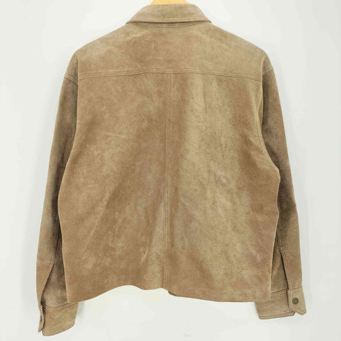エディーバウアー Eddie Bauer SEATTLE SUEDE ピッグスキン スエード トラッカージャケット メンズ import:S
