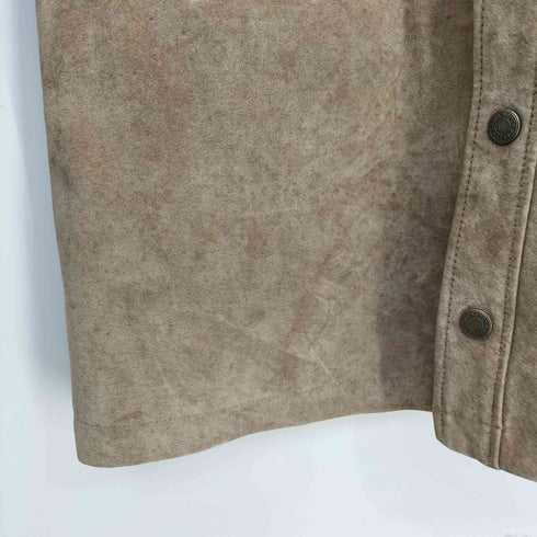 エディーバウアー Eddie Bauer SEATTLE SUEDE ピッグスキン スエード トラッカージャケット メンズ import:S