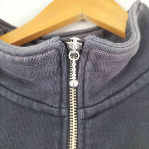エクストララージ XLARGE Crown Half Zip Sweat エンブレム刺繍 ハーフスウェット メンズ import:XL