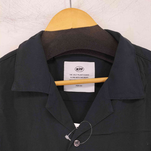 キウ KiU RELAXING OPEN COLLAR SHIRT メンズ JPN:L