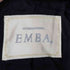 エンバ EMBA キルティング シルク ファー ジャケット レディース