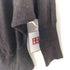 DRESS HERSELF ドレスハーセルフ カシミヤ混 ドルマンスリーブアシメニットワンピース レディース M~L