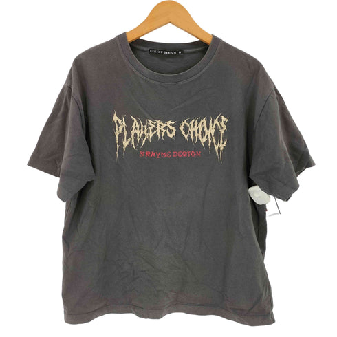 KRHYME DESIGN クライムデザイン ロゴプリント 半袖Tシャツ メンズ M