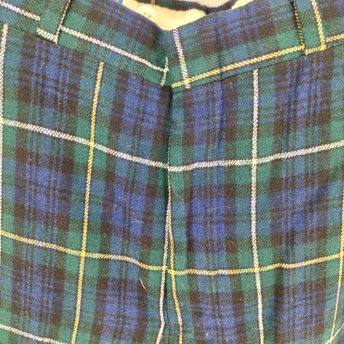 ペンドルトン PENDLETON USA製 ロケットTALON タータンチェック ウール スラックス メンズ