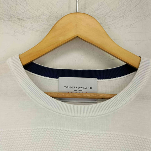 トゥモローランド TOMORROWLAND tricot-T シャドーボーダー ニットTシャツ メンズ import:L