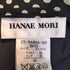 ハナエモリ HANAE MORI ドット柄 ポリティアードスカート レディース W69
