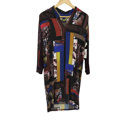 ポールスミス Paul Smith 総柄 長袖 チュニックワンピース レディース import:M
