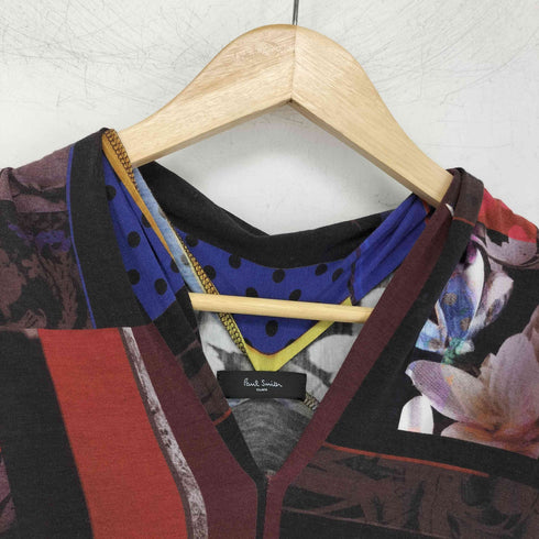 ポールスミス Paul Smith 総柄 長袖 チュニックワンピース レディース import:M