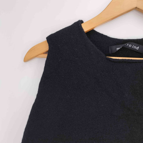 ミズイロインド mizuiro ind crew neck vest クルーネック ベスト レディース FREE