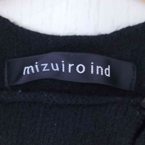 ミズイロインド mizuiro ind crew neck vest クルーネック ベスト レディース FREE