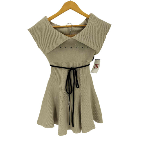 アンドマリー AND MARY Ellie peplum knit set up エリーペプラムニットセットアップ レディース FREE