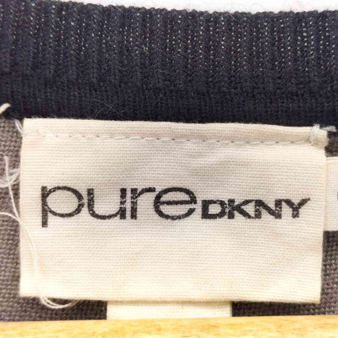 ピュアダナキャラン pure DKNY アシメニットワンピース レディース