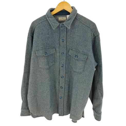 エルエルビーン L.L.Bean NORTHWOODS SHIRT ヘリンボーン CPO シャツジャケット メンズ import:XL