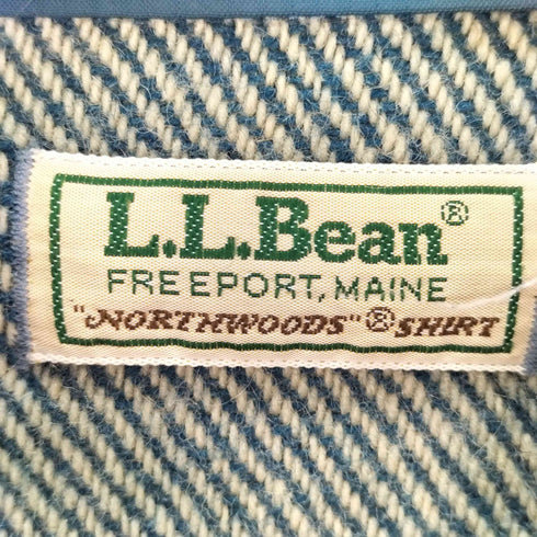 エルエルビーン L.L.Bean NORTHWOODS SHIRT ヘリンボーン CPO シャツジャケット メンズ import:XL