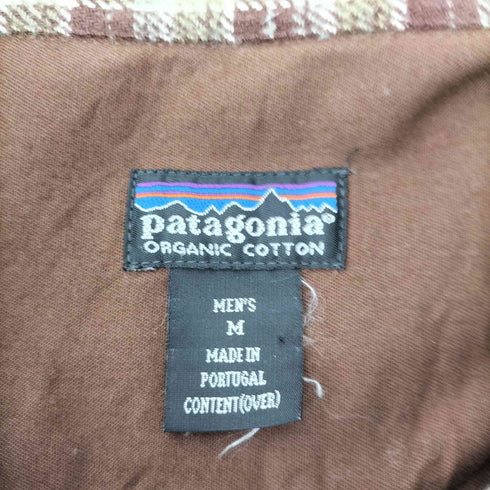 パタゴニア patagonia 00S チェック柄 フラップポケット 長袖シャツ メンズ import:M