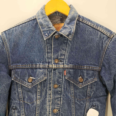 リーバイス Levis 80S 70506-0316 USA製 ボタン裏527刻印 裏地ブランケット デニム トラッカー ジャケット メンズ 36
