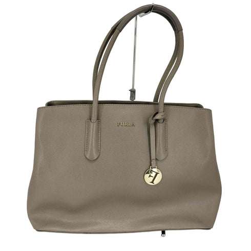 フルラ FURLA テッサ トートバッグ グレージュ レディース