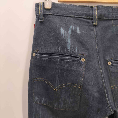 リーバイス Levis 00S ENGINEERED JEANS SLIM 立体裁断 カスリ クロップド デニム パンツ メンズ W32