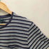 ポロバイラルフローレン Polo by RALPH LAUREN 90-00S CUSTOM FIT RL イカリ 刺繍 S/S ボーダー ポケット Tシャツ メンズ import:M
