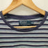 ポロバイラルフローレン Polo by RALPH LAUREN 90-00S CUSTOM FIT RL イカリ 刺繍 S/S ボーダー ポケット Tシャツ メンズ import:M