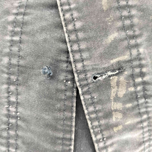 Dubure & Deverchere MADE IN FRANCE フランス製 フレンチ ユーロ ワーク ブラック モールスキン カバーオール ジャケット vintage ヴィンテージ メンズ 48