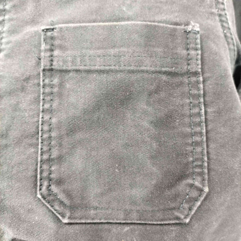 Dubure & Deverchere MADE IN FRANCE フランス製 フレンチ ユーロ ワーク ブラック モールスキン カバーオール ジャケット vintage ヴィンテージ メンズ 48