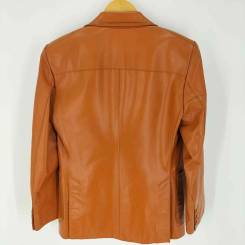 キャサリンハムネットロンドン KATHARINE HAMNETT LONDON ホースレザー テーラードジャケット メンズ import:S
