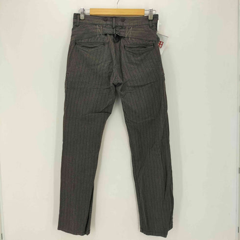 ショットブロス SCHOTT BROS. ストライプ ギミック テーパードワークパンツ メンズ US:30-31