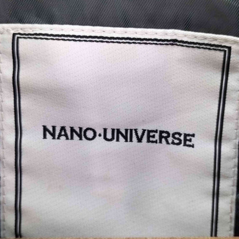 ナノユニバース NANO universe ゴートスキン スエード シャツジャケット メンズ JPN:M