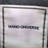 ナノユニバース NANO universe ゴートスキン スエード シャツジャケット メンズ JPN:M