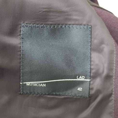 ラッドミュージシャン LAD MUSICIAN 25AW Double Breasted Jacket ダブルブレスト ジャケット メンズ JPN:42