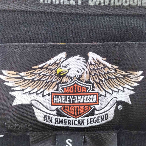 ハーレーダビッドソン HARLEY-DAVIDSON Prestige Long Sleeve Sweater 刺繍ロゴ Vネック レーシングスウェット メンズ import:S