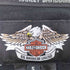 ハーレーダビッドソン HARLEY-DAVIDSON Prestige Long Sleeve Sweater 刺繍ロゴ Vネック レーシングスウェット メンズ import:S