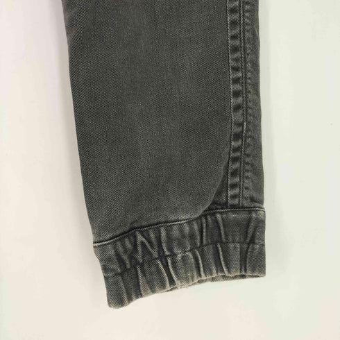 ノンネイティブ nonnative ドローコード テーパードブラックデニムパンツ メンズ JPN:1