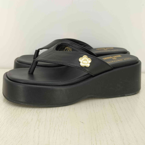 マリークワント MARY QUANT 23ss デイジーモチーフトングサンダル レディース JPN:S 22.5