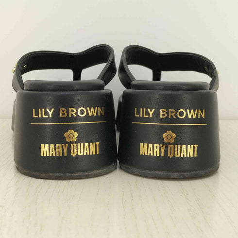 マリークワント MARY QUANT 23ss デイジーモチーフトングサンダル レディース JPN:S 22.5