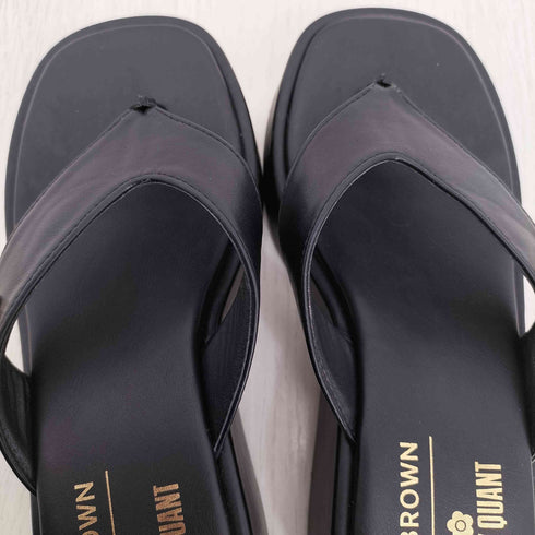 マリークワント MARY QUANT 23ss デイジーモチーフトングサンダル レディース JPN:S 22.5