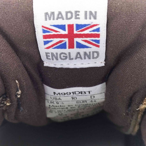 ニューバランス NEW BALANCE イギリス製 991 Brown Tan ブラウン タン メンズ eur 44